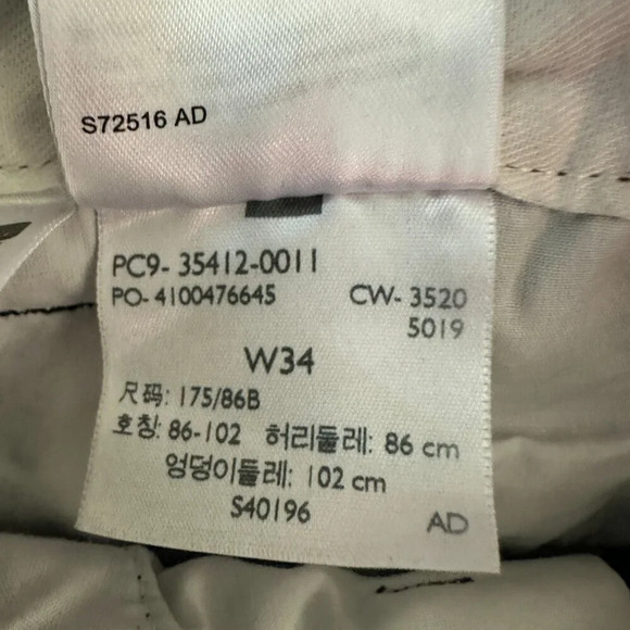 Dockers Men's Black Shorts Size 34 - Picture 5 of 7